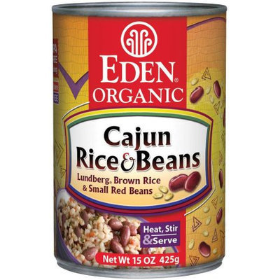 Eden Organic EDEN Cajun Rice & Small Red Beans, Organic, 15 Ounce (Pack of 6)