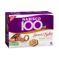 Nabisco 100 Cal Sweet & Salty Mix Kettle Flavor Baked Snacks - 6 PK