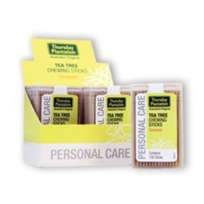 Nature's Plus Thursday Plantation - Tea Tree Cinnamon Toothpick, , 6 packs