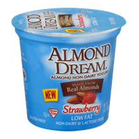 Almond Dream Low Fat Non-Dairy Yogurt Strawberry
