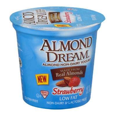 Almond Dream Low Fat Non-Dairy Yogurt Strawberry