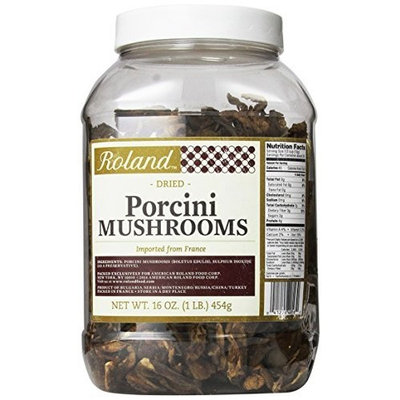 Roland Dried Porcini Mushrooms, 16-Ounce Jar