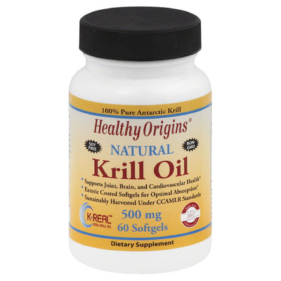 Healthy Origins - Natural Krill Oil 500 mg. - 60 Softgels
