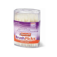 Dental Concepts The Doctor's BrushPicks Toothpicks, 250 Picks (Pack of 12)