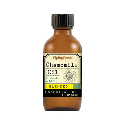 Piping Rock Chamomile Essential Oil 2 fl oz Blended Oil Therapeutic Grade