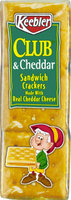 Keebler Club & Cheddar Sandwich Crackers