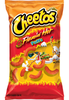 CHEETOS® Puffs FLAMIN Hot® Reduced Fat Cheese Flavoured Snacks