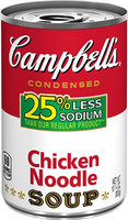 Campbell’s® 25% Less Sodium Chicken Noodle Soup