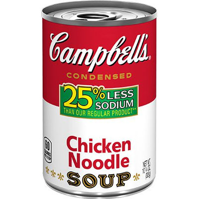 Campbell’s® 25% Less Sodium Chicken Noodle Soup