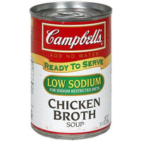 Campbell’s® Low Salt Chicken Broth Soup