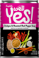 Campbell's® Well Yes! Chickpea and Roasted Red Pepper Soup