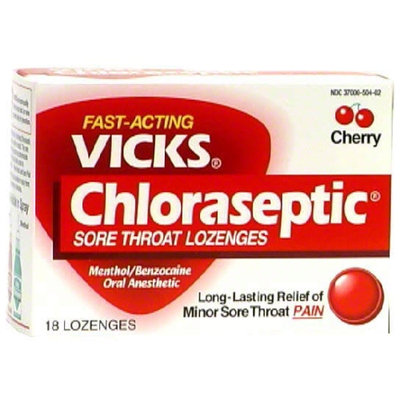 Vicks® Cherry Chloraseptic Lozenges