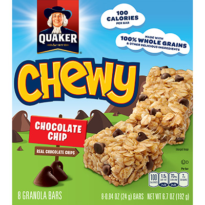 Quaker® Chewy Granola Bars Chocolate Chip