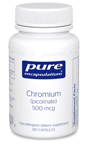 Pure Encapsulations Chromium (picolinate) 500 mcg 60 vcaps