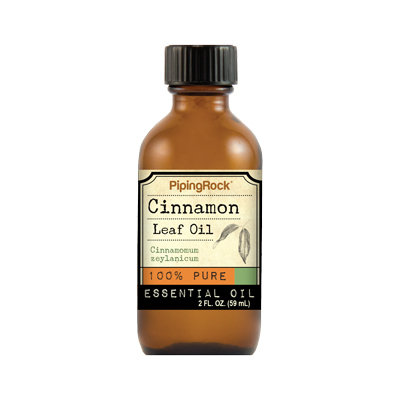 Piping Rock Cinnamon Leaf Essential Oil 2 fl oz 100% Pure Oil Therapeutic Grade