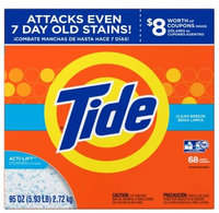 Tide Ultra Clean Breeze Scent HE Powder Laundry Detergent