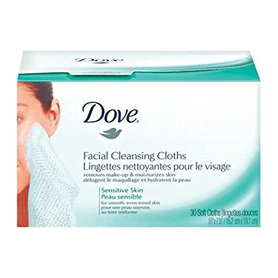 Dove Sensitive Essentials Cleansing Cloths