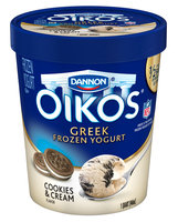 DANNON® OIKOS® GREEK FROZEN YOGURT COOKIES & CREAM