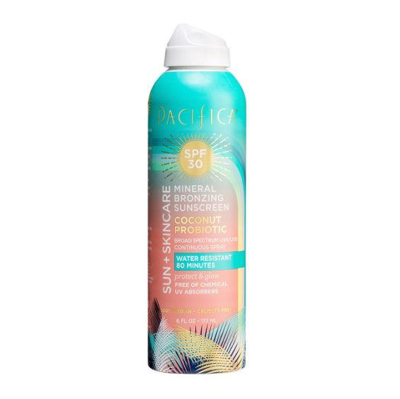 pacifica mineral bronzing sunscreen