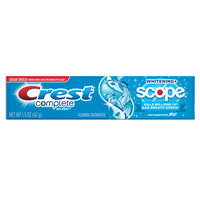 Crest Complete Whitening Plus Scope Cool Peppermint Toothpaste