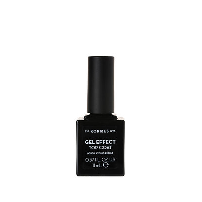 KORRES Sweet Almond Gel Effect Nail Colour - Top Coat