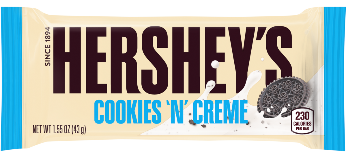 Hershey's Cookies 'n' Creme Candy Bar