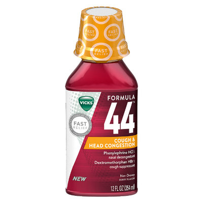 Vicks® Formula 44™ Cough & Head Congestion Relief Liquid