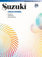 Alfred Suzuki Violin School Violin Part & CD Volume 4