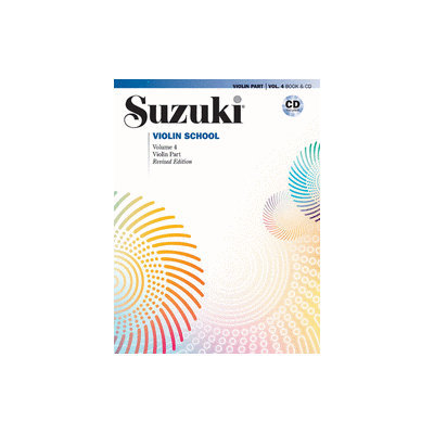 Alfred Suzuki Violin School Violin Part & CD Volume 4
