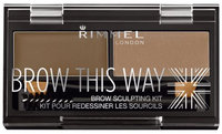 Rimmel London Brow This Way Eyebrow Sculpting Kit