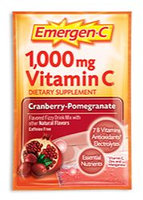 Emergen-C 1,000 mg Vitamin C Cranberry-Pomegranate