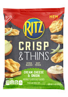 Nabisco RITZ Cream Cheese & Onion Crisp & Thins