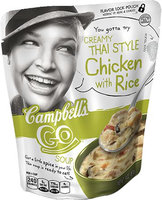 Campbell's® Creamy Thai Style Chicken with Rice Soup
