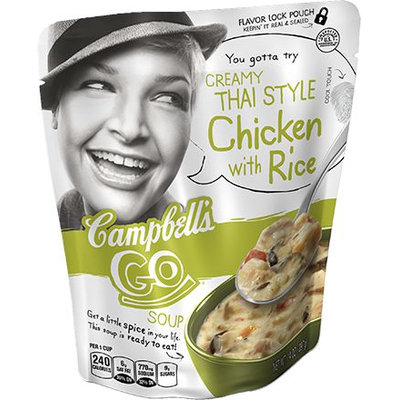 Campbell's® Creamy Thai Style Chicken with Rice Soup