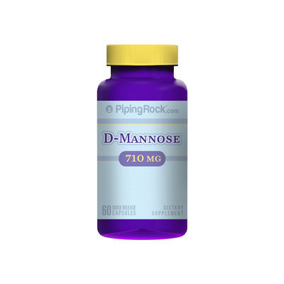 Piping Rock D-Mannose 710mg 60 Capsules
