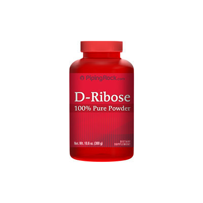 Piping Rock D-Ribose Powder 100% Pure 10.6 oz 300 grams Powder