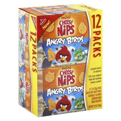 Nabisco Honey Maid Angry Birds Cheese Nips Munchpack