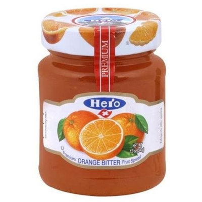 United Natural Trading Co (Hershey Import) Hero Fruit Spread, Orange Bittr, 12-Ounce (Pack of 8)