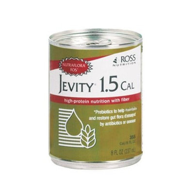 Jevity 1.5 CAL High Protein Nutrition with FOS, 8-Ounce Cans (Pack of 24)