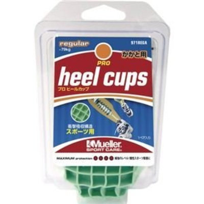 Mueller 971 Pro Heel Cups Regular