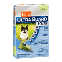 Hartz Ultra Guard Plus Drops for Cats 5lbs - 3 CT