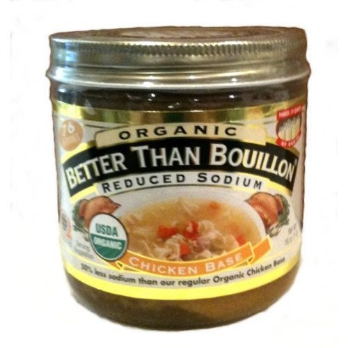 Better Than Bouillon Organic Chicken Base, Reduced Sodium 16 oz