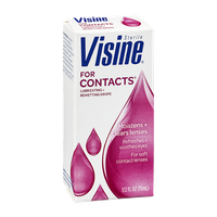 Visine Lubricating + Rewetting Drops For Contacts