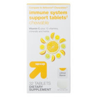 up & up up&up Immune System Support Tablets Citrus Flavor Chewables - 32 Count