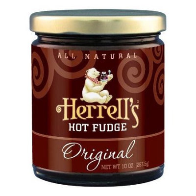 Herrells Hot Fudge Original 10 Oz, Pack of 12
