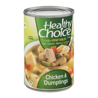 Healthy Choice Soup Chicken & Dumplings