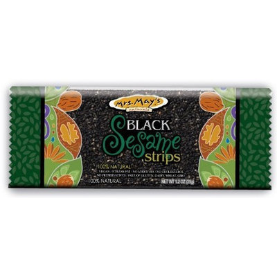 Mrs Mays Mrs. Mays Black Sesame Strips, 1.2-Ounce (Pack of 20)