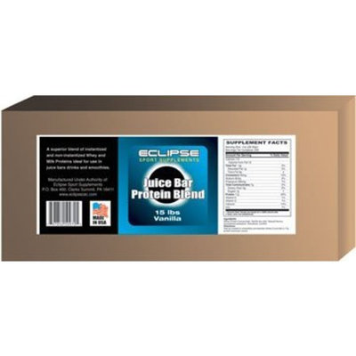 Eclipse Sports Supplements Juice Bar Protein, Natural Flavor,15-Pound