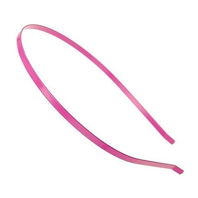 France Luxe Skinny Metal Headband - Black