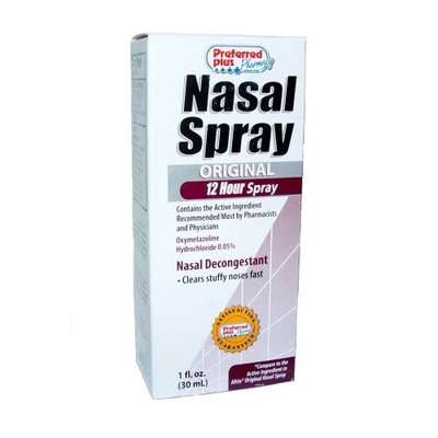 Preferred Plus Pharmacy Nasal Spray Sinus 12-Hour 1oz (30ml) (Pack of 12)